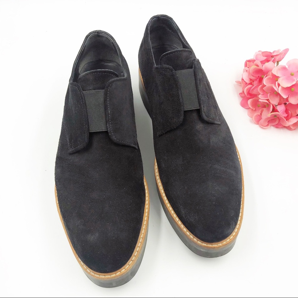 Vince | Dave Slip-on Platform Oxfords